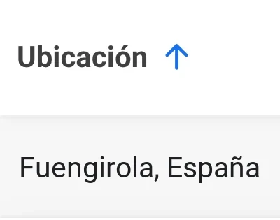 Ubicación del anuncio en la Biblioteca de anuncios de Meta, Fuengirola, España